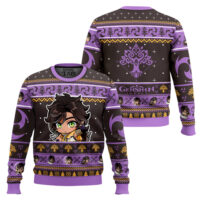 Hooktab Genshin Impact Sethos Ugly Christmas Sweater