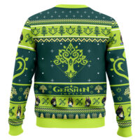 Hooktab Genshin Impact Tighnari Ugly Christmas Sweater