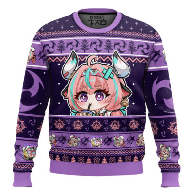 Genshin Impact Varesa Ugly Christmas Sweater