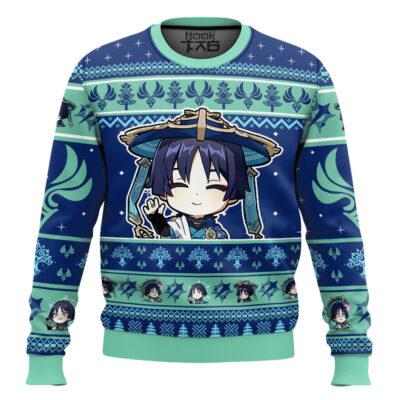 Genshin Impact Wanderer Ugly Christmas Sweater