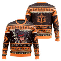 Hooktab Genshin Impact Xinyan Ugly Christmas Sweater