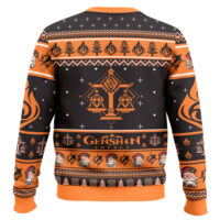 Hooktab Genshin Impact Yanfei Ugly Christmas Sweater