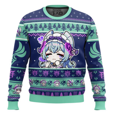 Genshin Impact Yumemizuki Mizuki Ugly Christmas Sweater