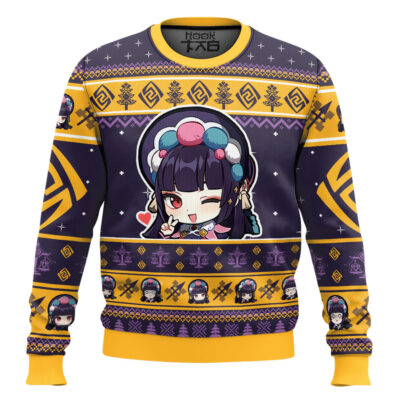 Genshin Impact Yun Jin Ugly Christmas Sweater