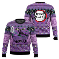 Hooktab Genya Shinazugawa Ugly Christmas Sweater Ugly Christmas Sweater