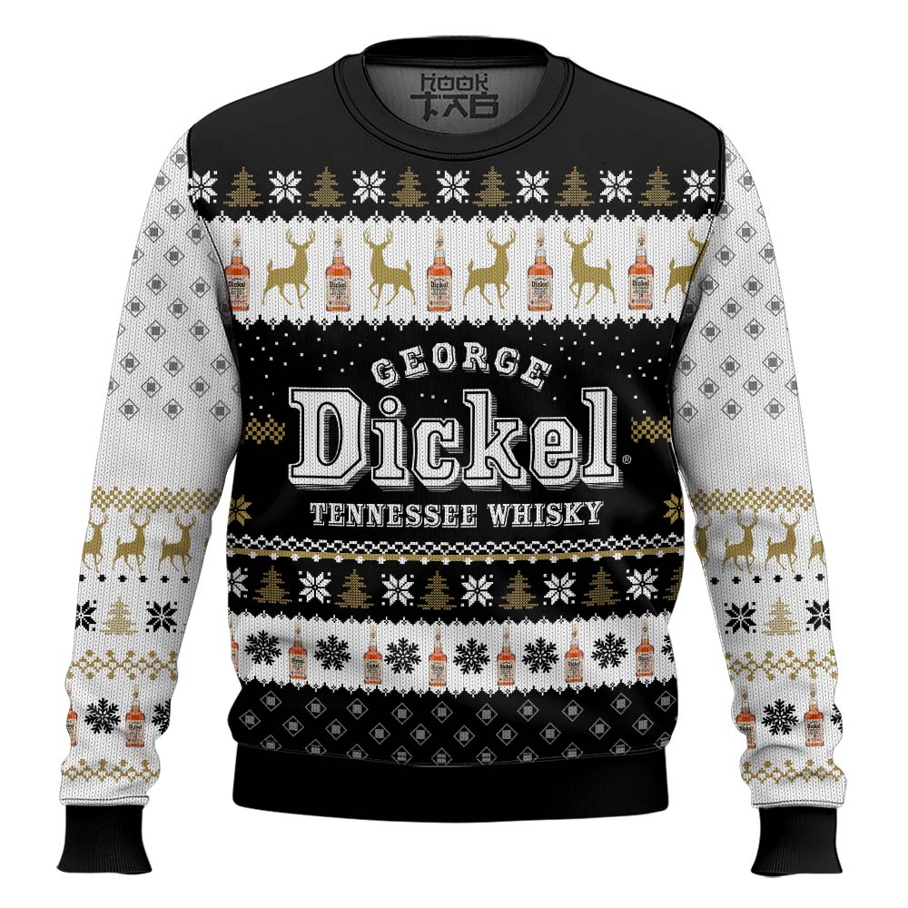 Hooktab George Dickel Ugly Christmas Sweater Hooktab George Dickel Ugly Christmas Sweater