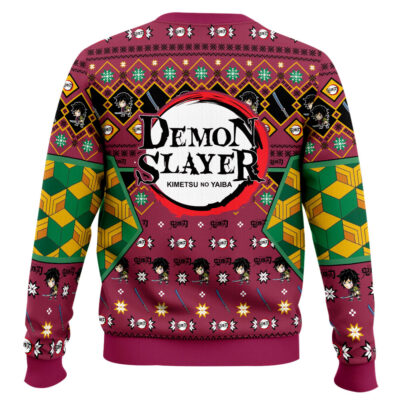 Hooktab Giyu Tomioka Ugly Christmas Sweater