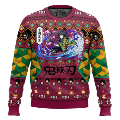 Giyu Tomioka Ugly Christmas Sweater