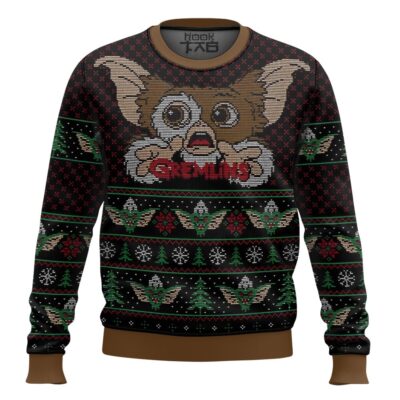 Gizmo Gremlins Ugly Christmas Sweater