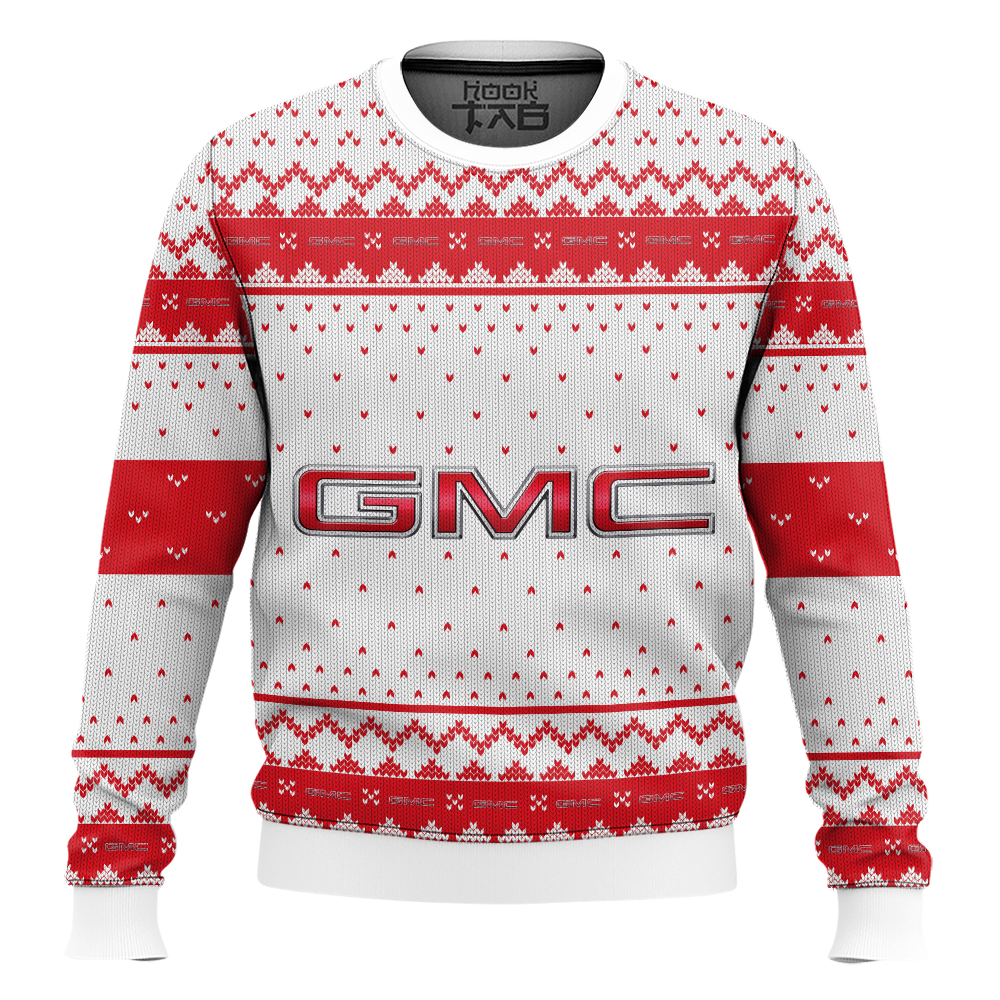 Hooktab Gmc Ugly Christmas Sweater Hooktab Gmc Ugly Christmas Sweater