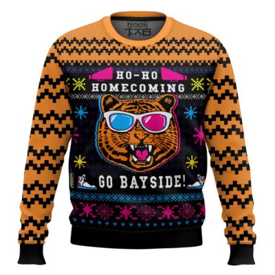 Go Bayside Saved By The Bell Ugly Christmas Sweater