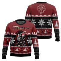 Hooktab God With Us Hellsing Ugly Christmas Sweater