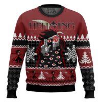 Hooktab God With Us Hellsing Ugly Christmas Sweater