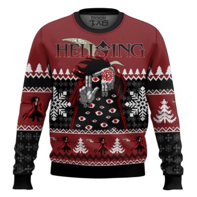 God With Us Hellsing Ugly Christmas Sweater