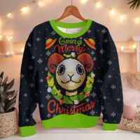 Hooktab Going Merry Christmas One Piece Ugly Christmas Sweater