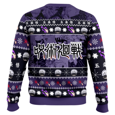 Hooktab Gojo Satoru Jujutsu Kaisen Ugly Sweater