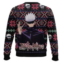 Hooktab Gojo Satoru Limitless:Cursed Technique Jujutsu Kaisen Ugly Christmas Sweater