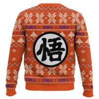 Hooktab Goku Blue Dragon Ball Z Ugly Christmas Sweater