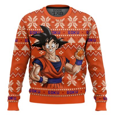 Goku Dragon Ball Z Ugly Christmas Sweater