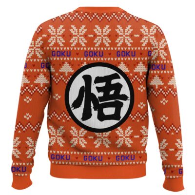 Hooktab Goku Dragon Ball Z Ugly Christmas Sweater