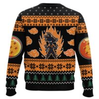Hooktab Goku Merry Christmas Dragon Ball Ugly Christmas Sweater