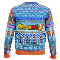Hooktab Goku Ultra Instinct Christmas Dragon Ball Z Ugly Christmas Sweater