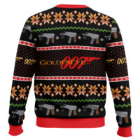 Hooktab Golden Eye 007 Mission Impossible Ugly Christmas Sweater