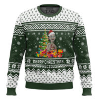 Hooktab Gollum Merry Xmas The Lord Of The Rings Ugly Christmas Sweater