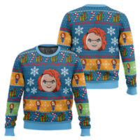 Hooktab Good Guys Chucky Ugly Christmas Sweater