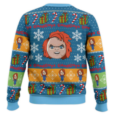 Hooktab Good Guys Chucky Ugly Christmas Sweater