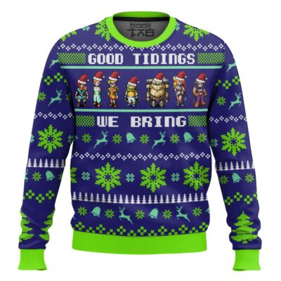 Good Tidings We Bring Chrono Trigger Ugly Christmas Sweater