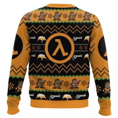 Hooktab Gordon Freeman Half-life Ugly Christmas Sweater