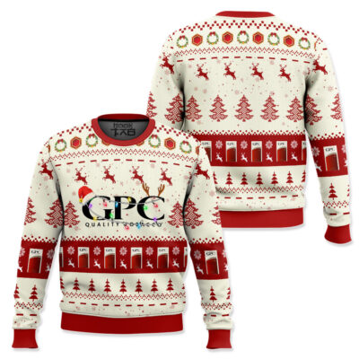 Hooktab GPC Tobacco Ugly Christmas Sweater