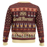 Hooktab Grand Marnier Liqueur Ugly Christmas Sweater