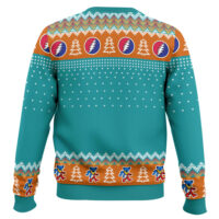 Hooktab Grateful Dead Bus Ugly Christmas Sweater