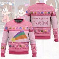 Hooktab Gravity Falls Mabel Closet Ugly Christmas Sweater