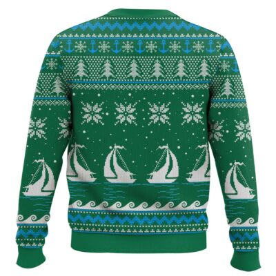 Hooktab Green Boats ‘N Hoes Step Brothers Ugly Christmas Sweater