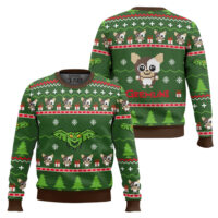 Hooktab Green Gremlins Ugly Christmas Sweater