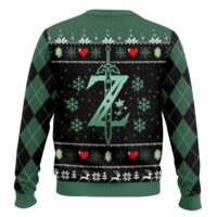 Hooktab Green Rupee The Legend Of Zelda Ugly Christmas Sweater