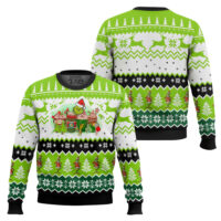 Hooktab Grinch Coffee Ugly Christmas Sweater