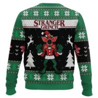 Hooktab Grinch Demogorgon Stranger Things Ugly Christmas Sweater