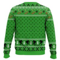 Hooktab Grinch DNA Test Ugly Christmas Sweater