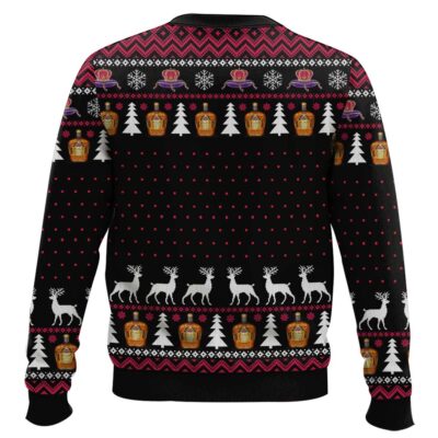 Hooktab Grinch I Will Drink Crown Royal Everywhere Ugly Christmas Sweater