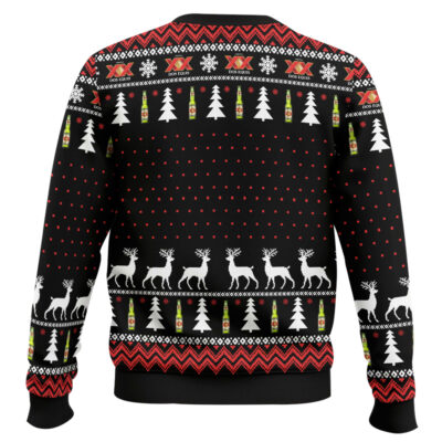 Hooktab Grinch I Will Drink Dos Equis Everywhere Ugly Christmas Sweater