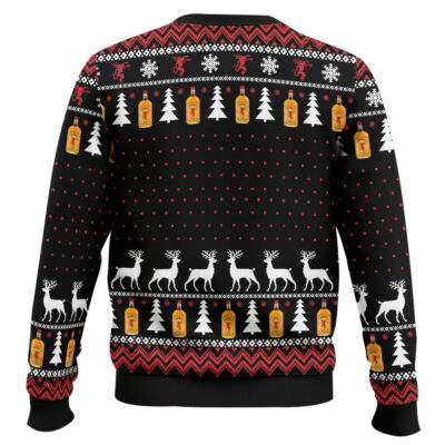 Hooktab Grinch I Will Drink Fireball Whisky Everywhere Ugly Christmas Sweater