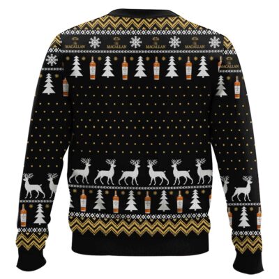 Hooktab Grinch I Will Drink Macallan Everywhere Ugly Christmas Sweater