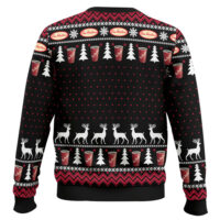 Hooktab Grinch I Will Drink Tim Hortons Everywhere Ugly Christmas Sweater