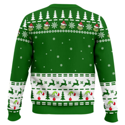Hooktab Grinch Nike Ugly Christmas Sweater