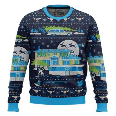 Griswold House National Lampoon's Vacation Ugly Christmas Sweater