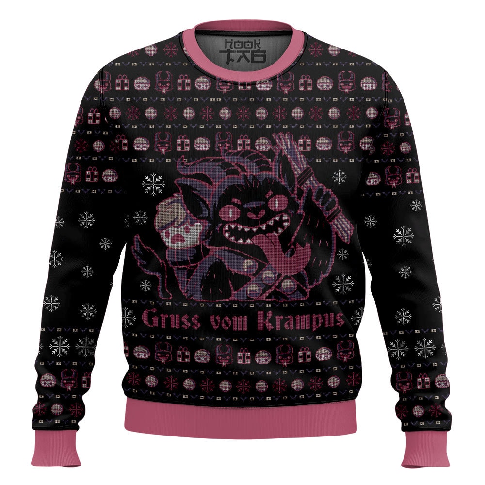 Hooktab Gruss Vom Krampus Ugly Christmas Sweater Hooktab Gruss Vom Krampus Ugly Christmas Sweater